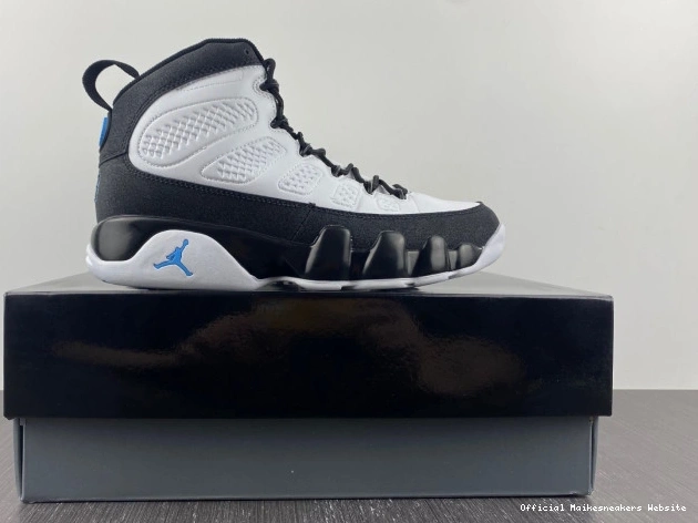 Official Maikesneakers Jordan CT8019-140 Retro 9 Air University Blue 0705